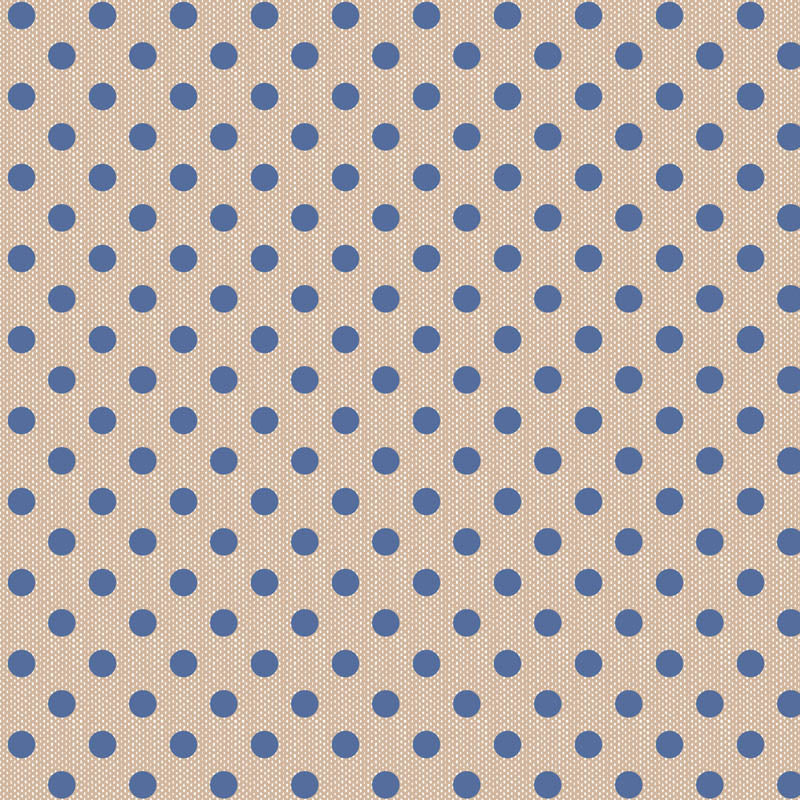 TIlda Creating Memories - Polka Dot Blue (Woven)