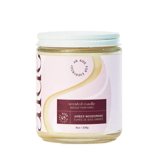 Amber Woodsmoke Candle - Aide