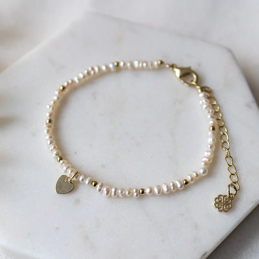 Amado Bracelet - White Pearl