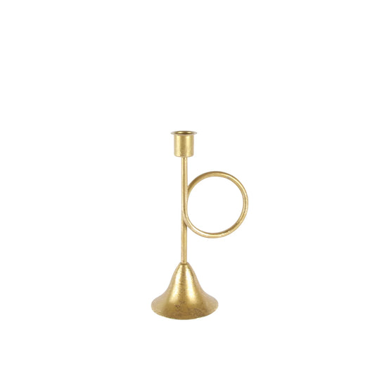 French Foil Candle Holder