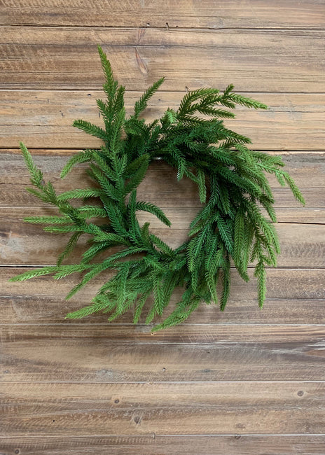 3.5" Fresh Touch Norfolk Pine Candle Ring