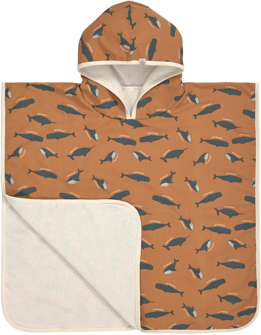 Whale - Beach Poncho - Lassig Swimwear