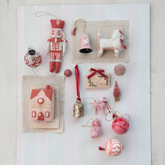 Wool Felt House - Handmade