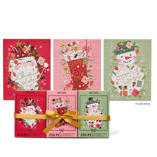 Christmas Wishes - 250 piece puzzle Set of 3