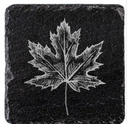 Slate Coaster - Maple