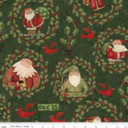 Up on the Housetop - Santa Holly Green - PRE ORDER