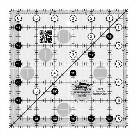 Creative Grids 6.5" Ruler