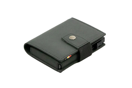Garzini Essenziale Metal Wallet - Carbon Black