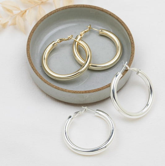 Abundant Hoop Earrings