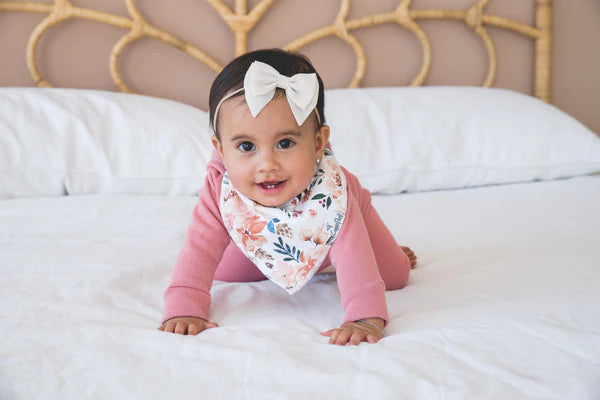 Autumn Bib Set - Copper Pearl