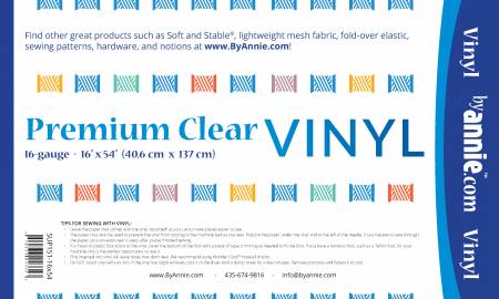 byAnnie.com- Premium Clear Vinyl