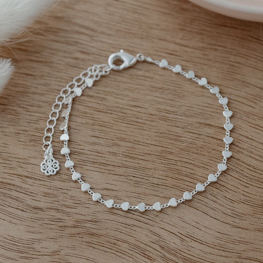 Heart Chain Bracelet