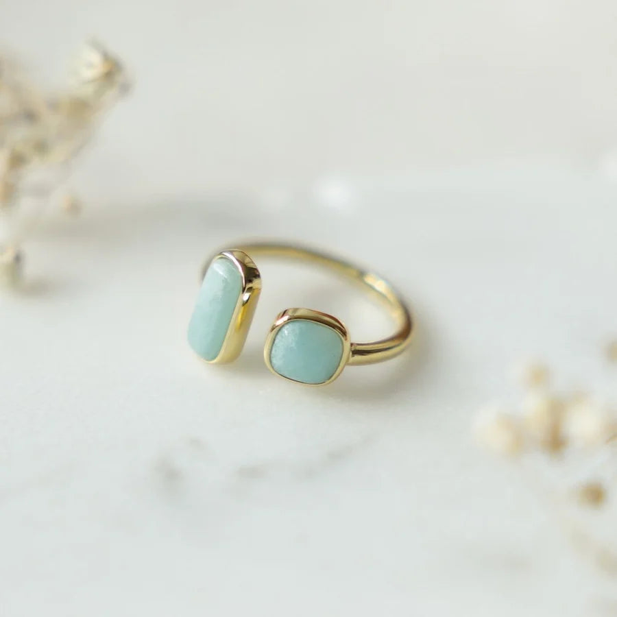 Stone Sisters Amazonite Ring