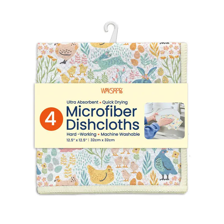 Spring Time Microfiber Dish Cloths