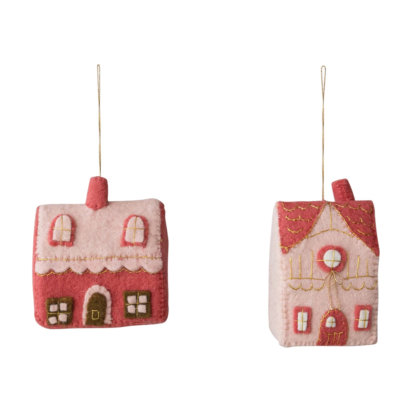 Wool Felt House - Handmade