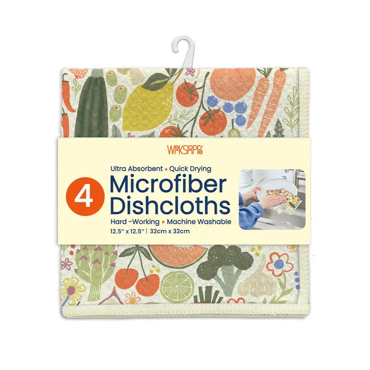 Farm Stand Microfiber Dish Cloths