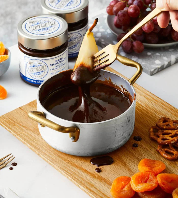 Dark Chocolate Creamed Honey