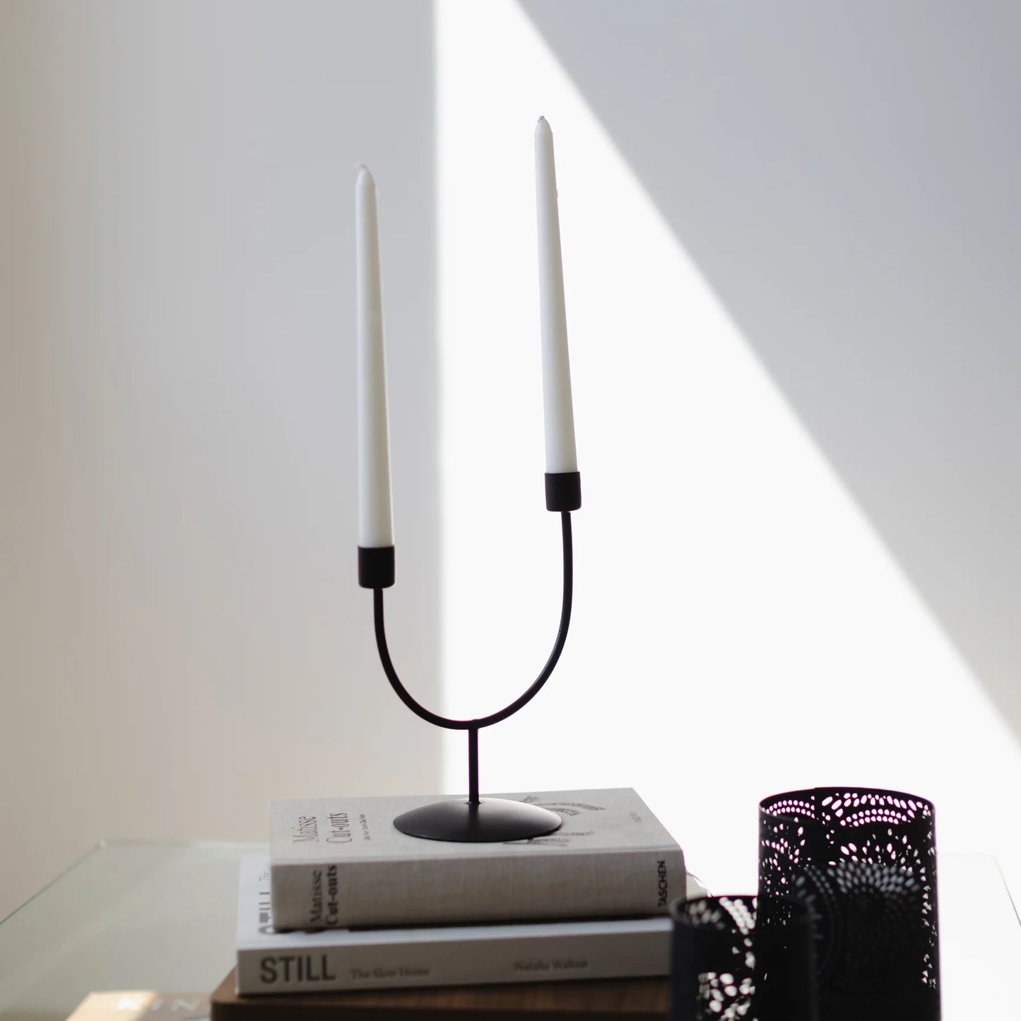 Asymmetrical Candle Holder