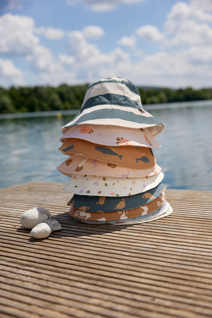 Whales - Sun Protection Hat - Lassig Swimwear
