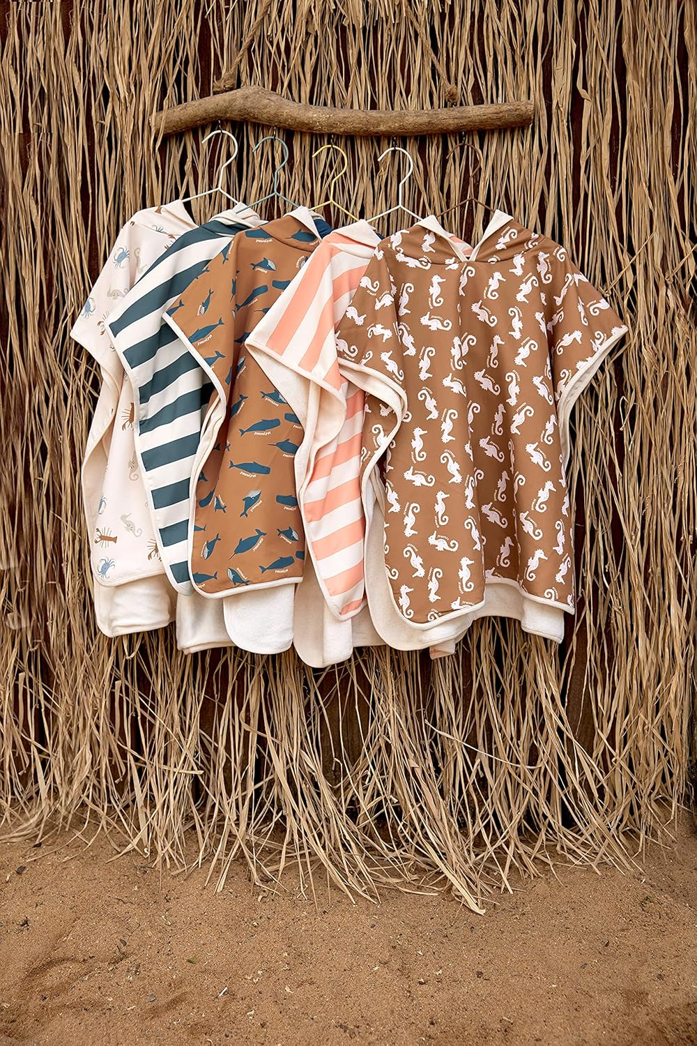 Seahorses - Beach Poncho - Lassig Swimwear