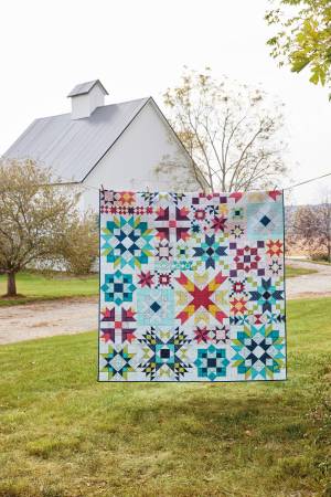 Barn Star Sampler - 20 Starry Blocks and 7 Spectacular Quilts