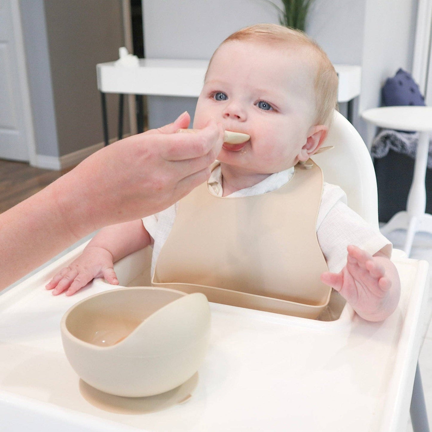 Silicone Bib Dusty Teal