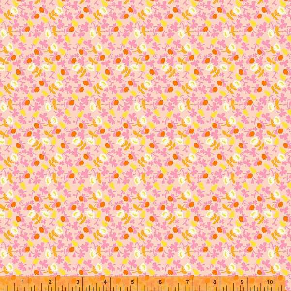 Windham Fabrics - Lucky Rabbit - Calico Pink