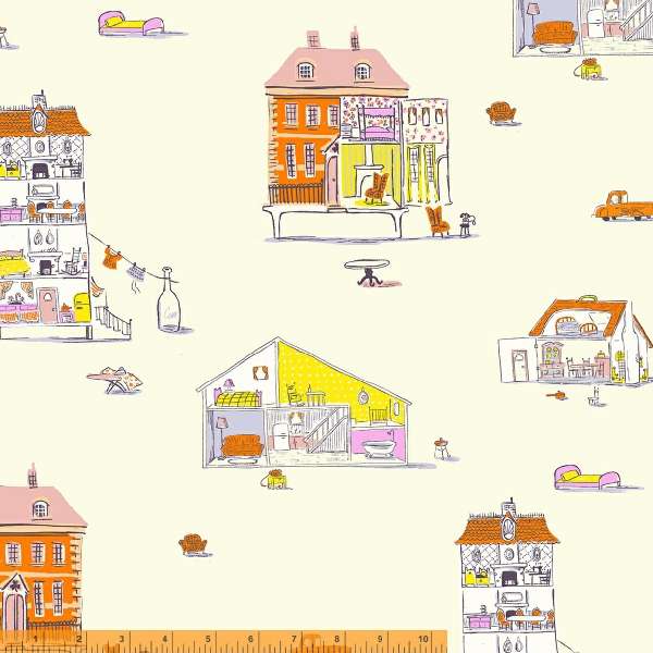 Windham Fabrics - Lucky Rabbit - Dollhouse Cream
