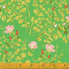 Windham Fabrics - Nanny Bee Green
