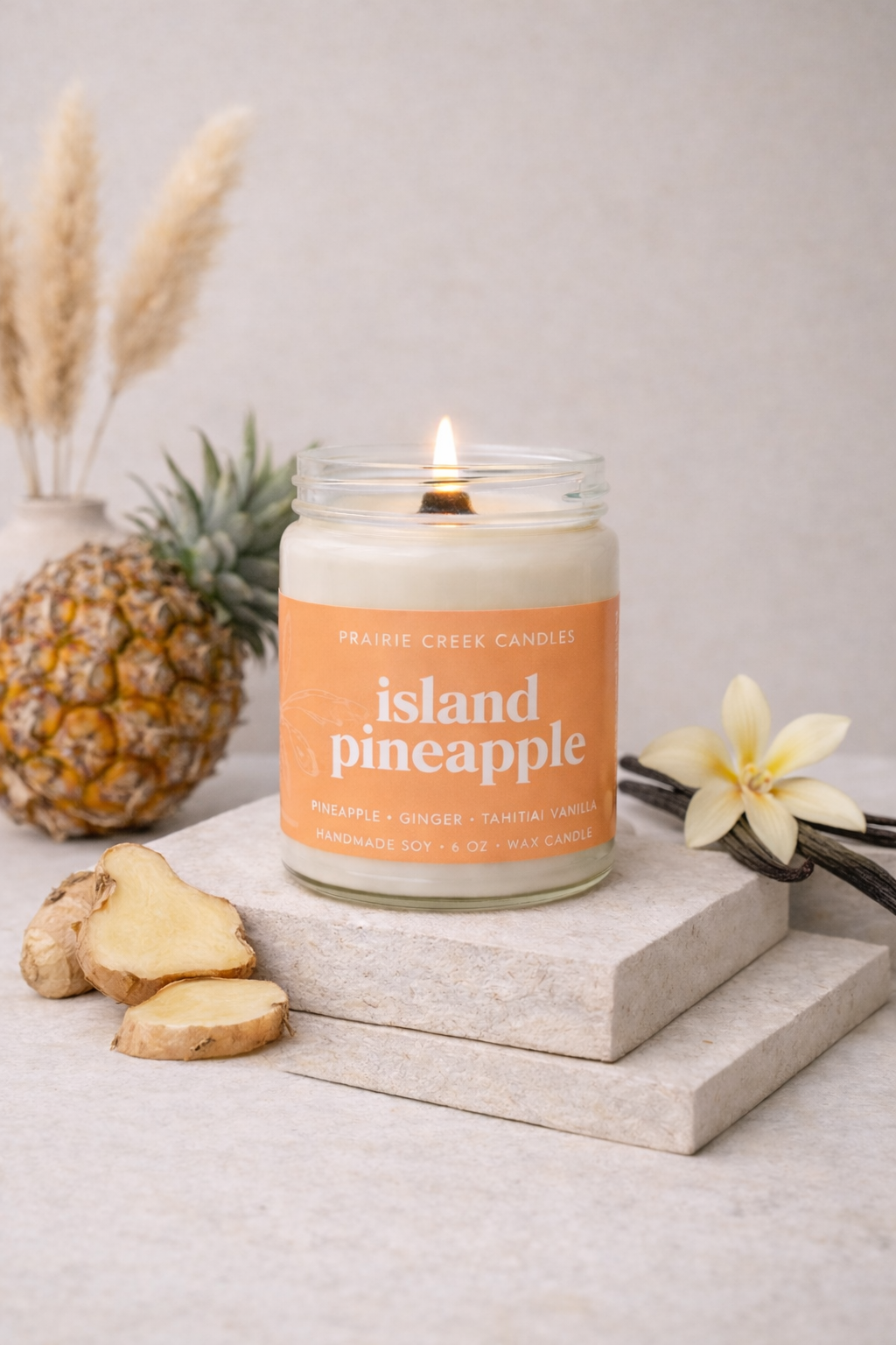 Island Pineapple Candle