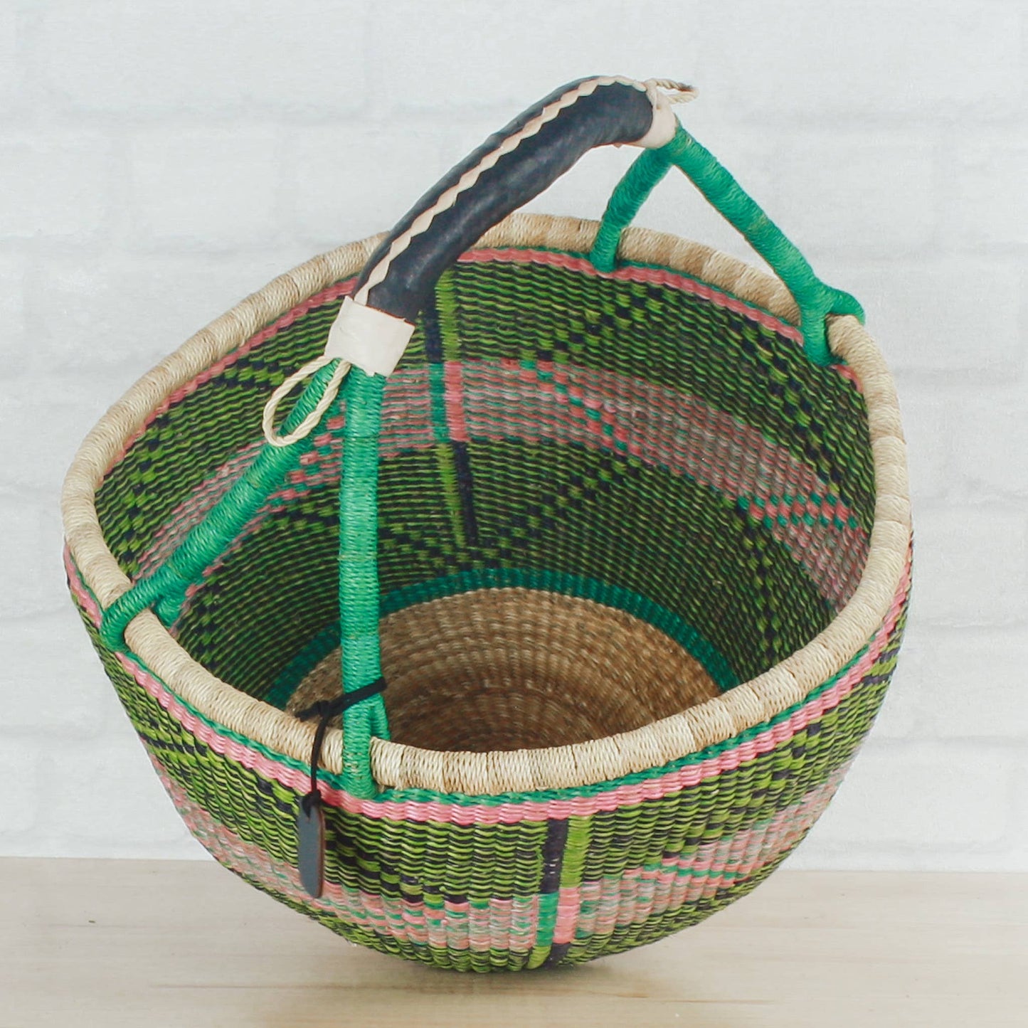 Round Basket Large - Traditional Palette