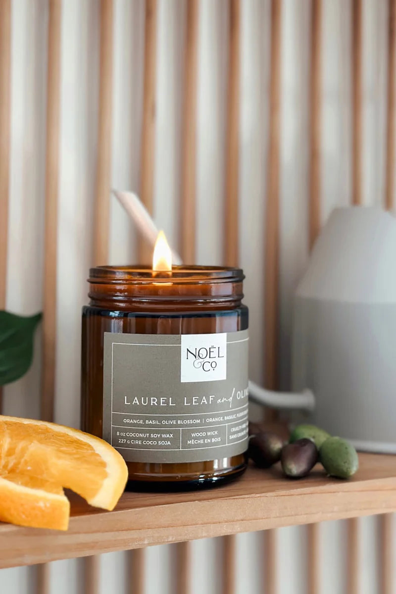 Laurel Leaf & Olive - Noël & Co. Candle