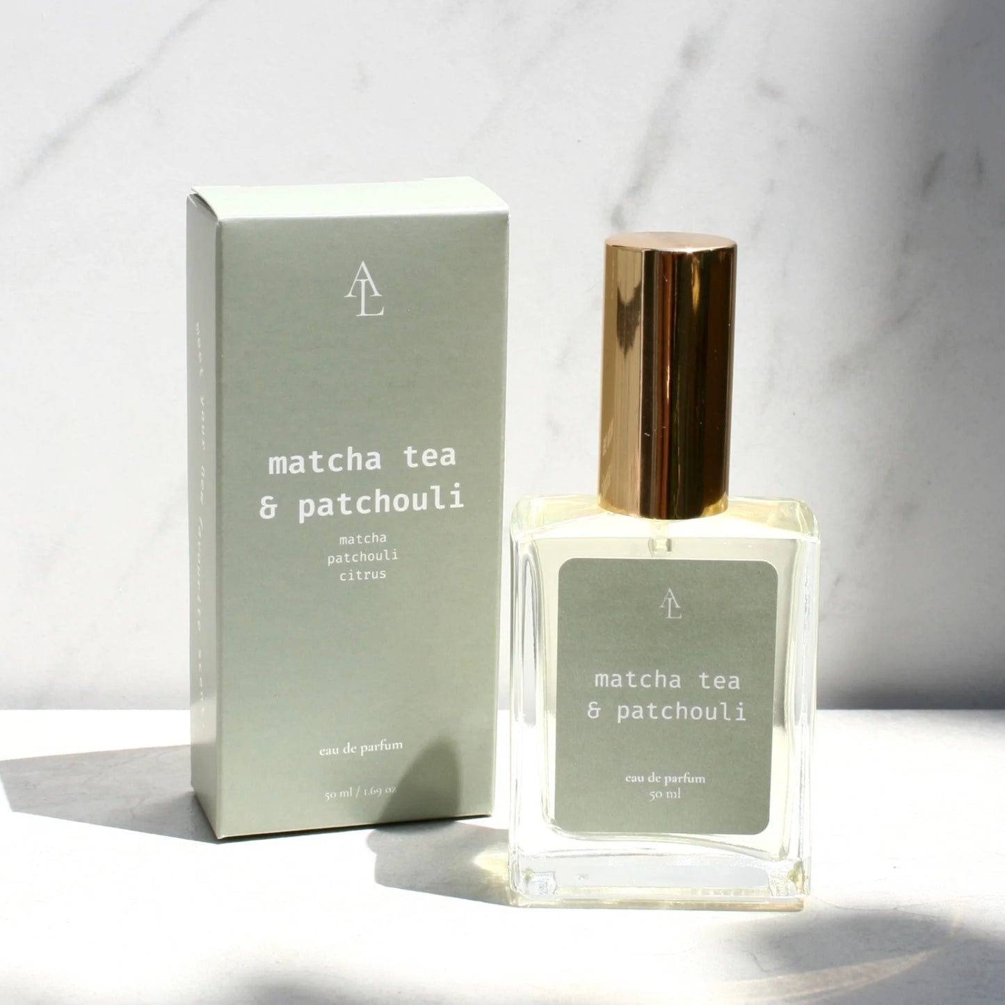 Matcha Tea and Patchouli - Alben Lane Perfume