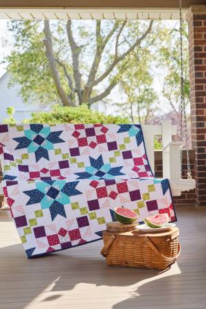 Barn Star Sampler - 20 Starry Blocks and 7 Spectacular Quilts