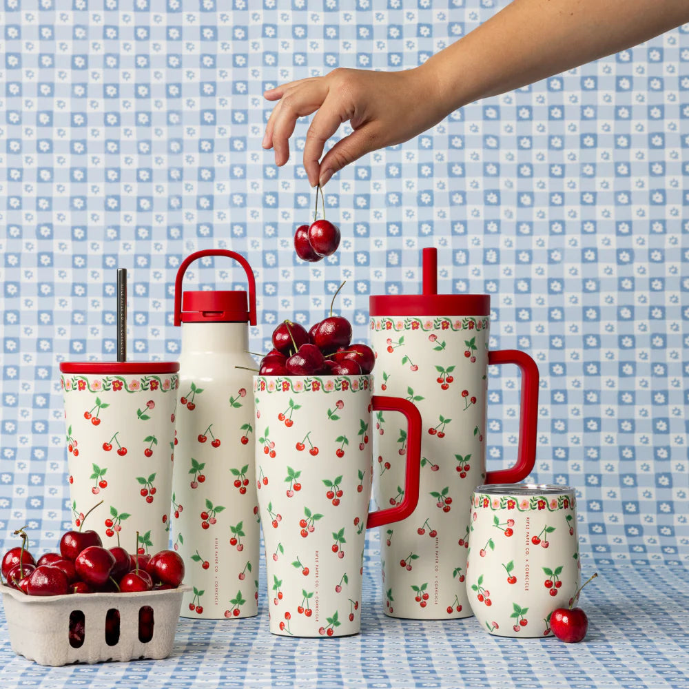 Rifle Paper Co Stemless - Cherries