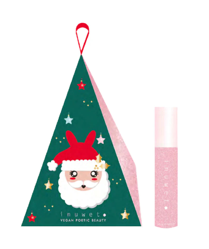 Santa Ornament Strawberry Lip Balm