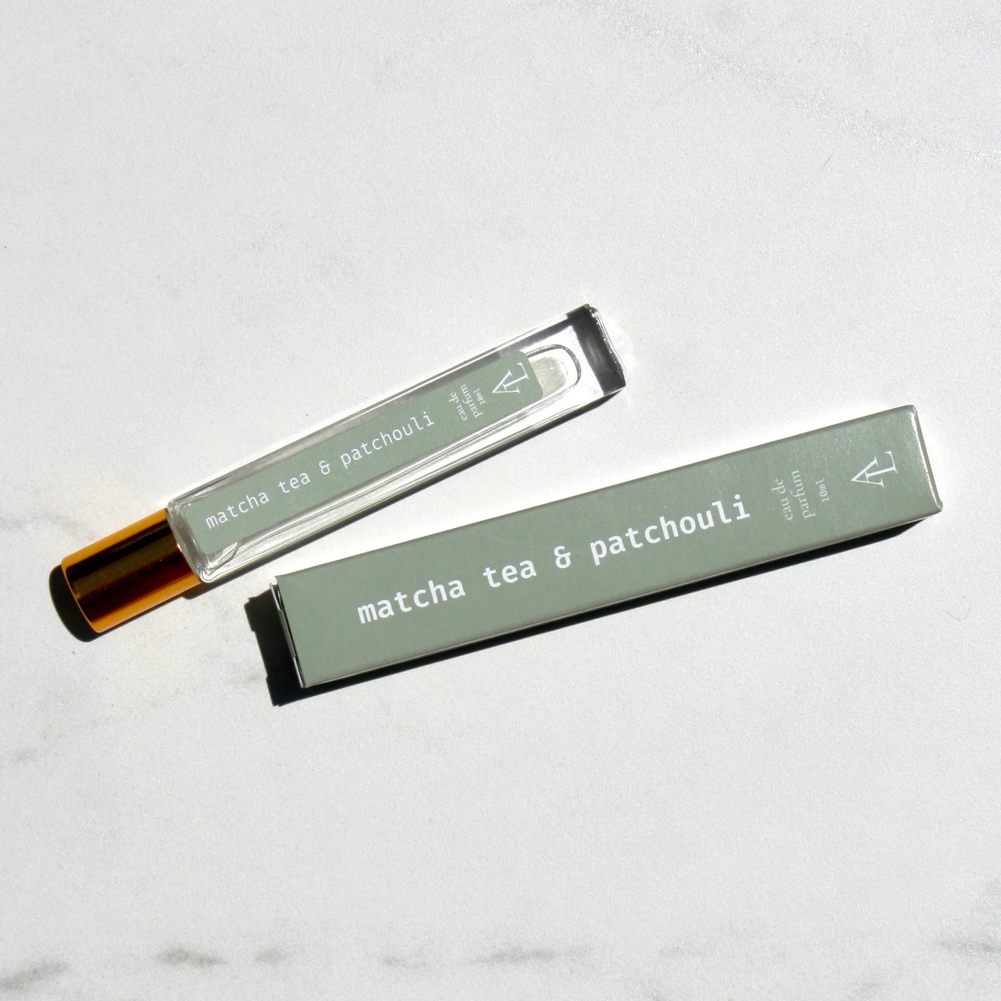 Matcha Tea and Patchouli - Alben Lane Perfume