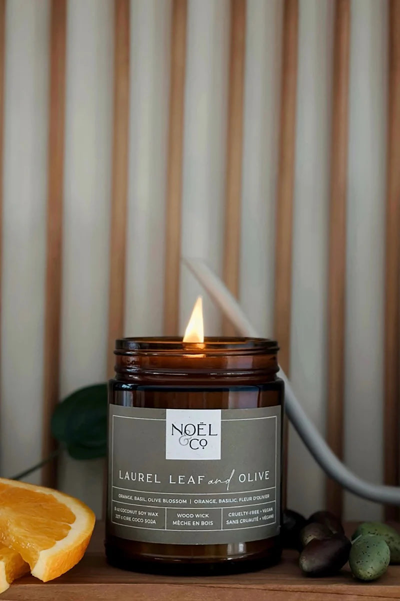 Laurel Leaf & Olive - Noël & Co. Candle