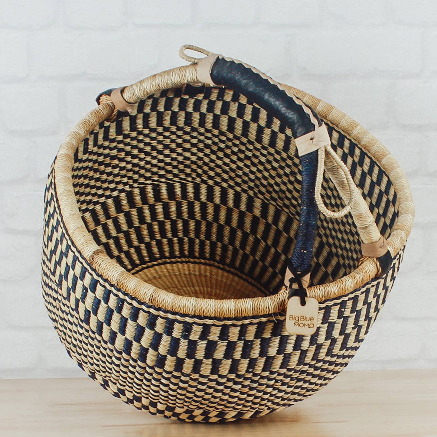 Round Basket Large - Natural Palette