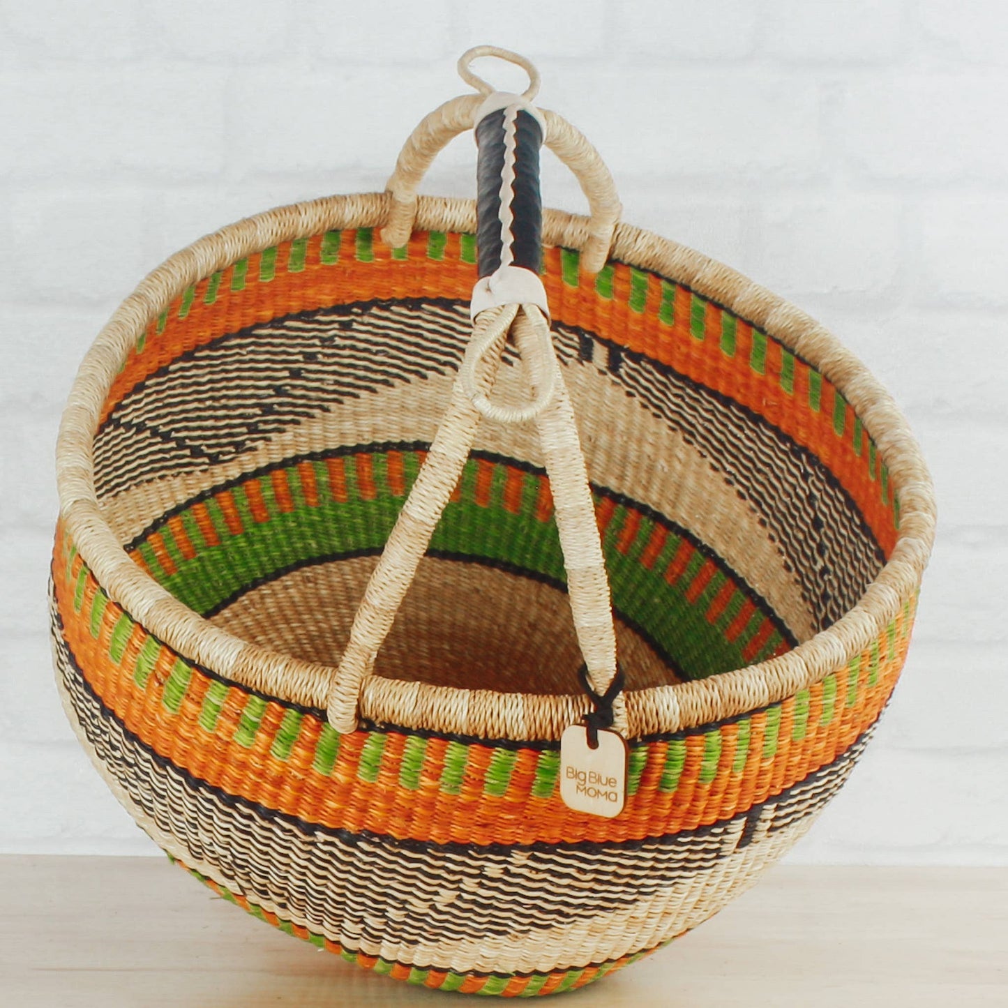 Round Basket Large - Traditional Palette