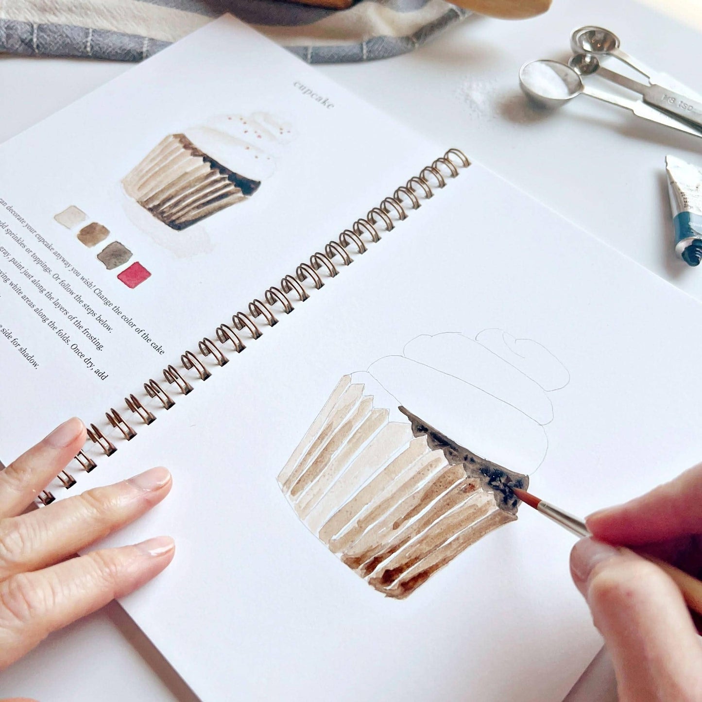 Baking Watercolour Workbook