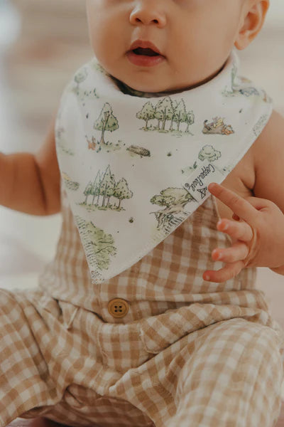 Hundred Acres Wood Bib Set - Copper Pearl