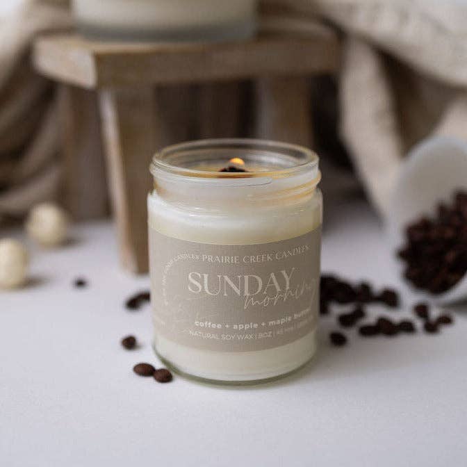 SUNDAY MORNING 8oz Candle