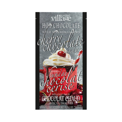 Cherry Chocolate Sundae Hot Chocolate Pouch