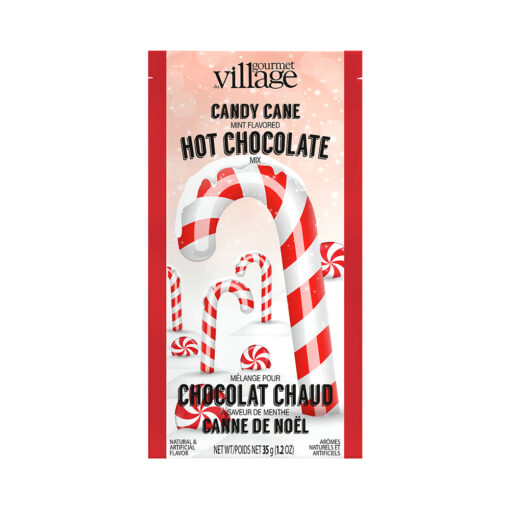 Candy Cane Hot Chocolate Pouch
