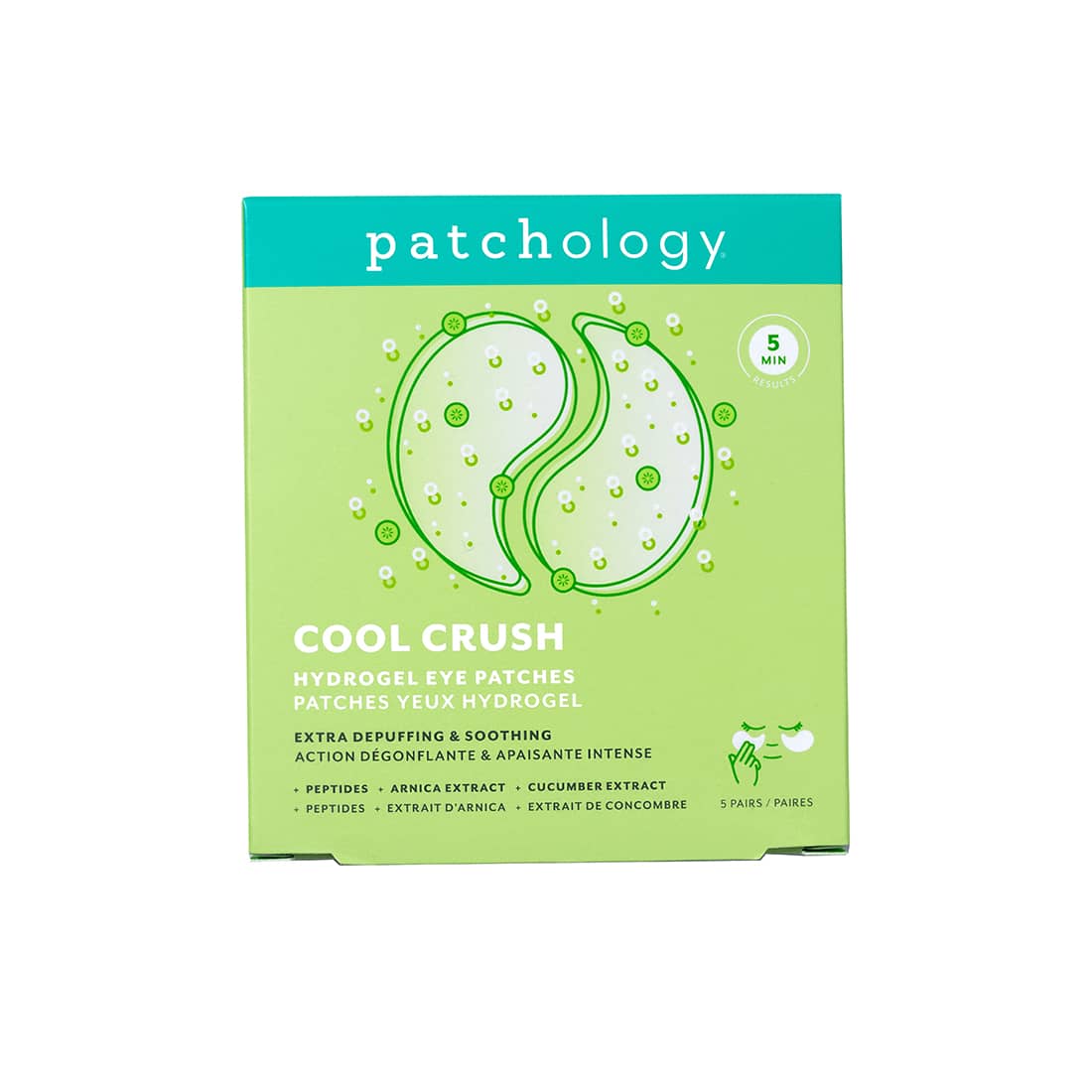 Served Chilled Cool Crush Hydrogel Eye Patches