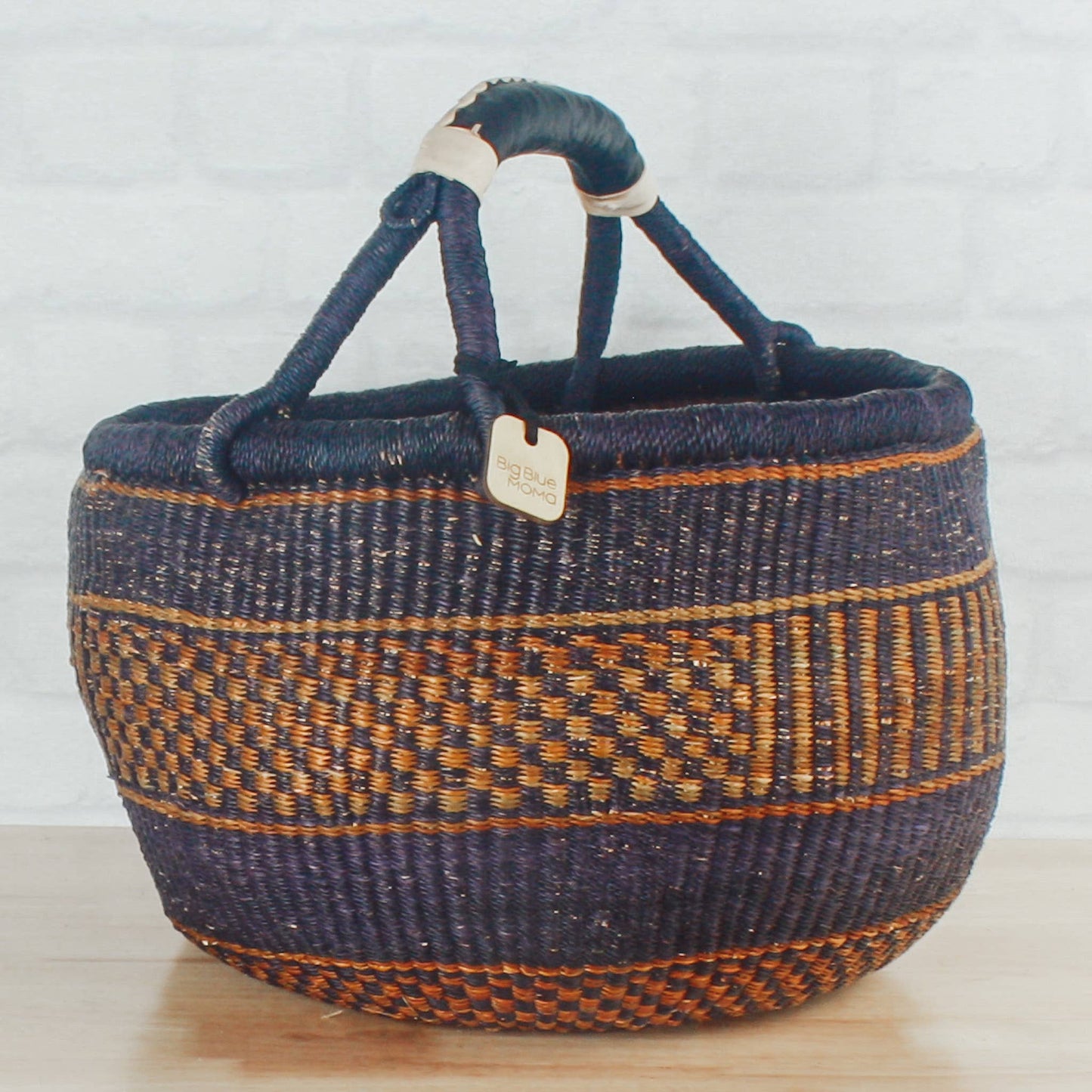 Round Basket Large - Traditional Palette