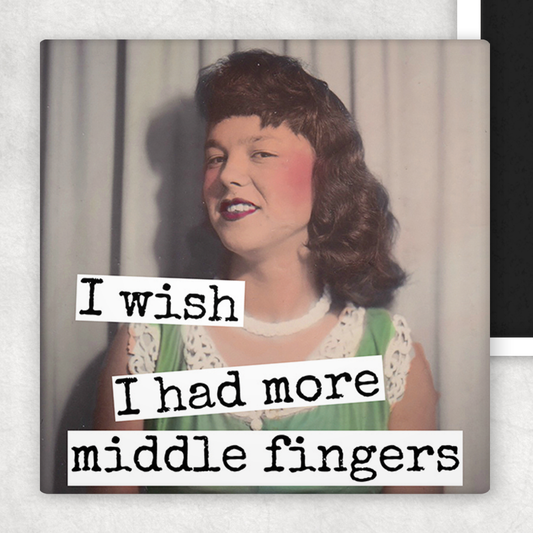 More Middle Fingers | Magnet