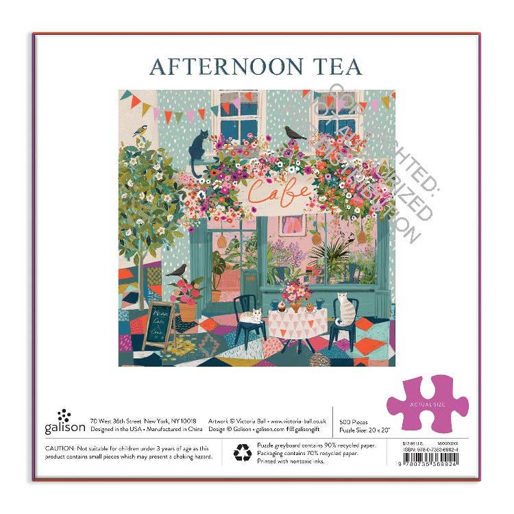 Afternoon Tea 500 Piece Puzzle