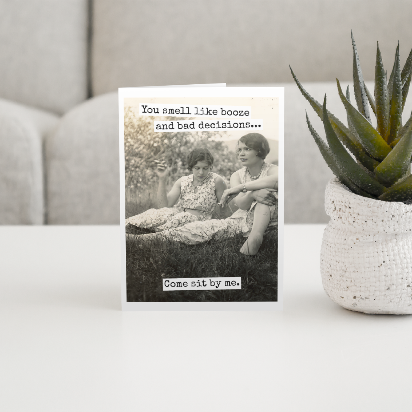 You Smell Like Booze | Friendship Card